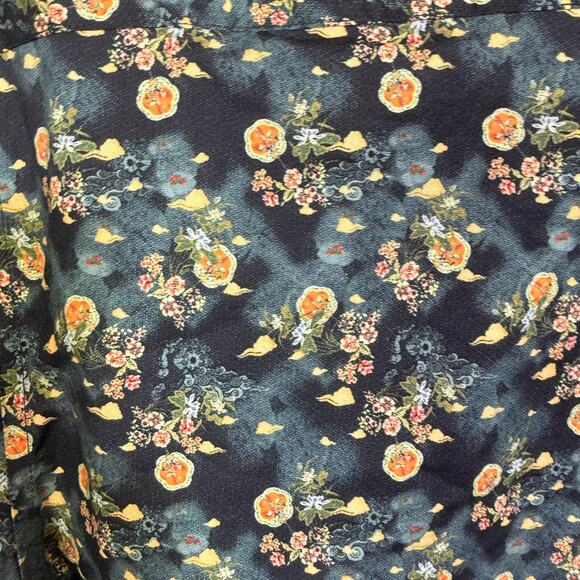 Paisley & Gray Men's Samuel Slim-Fit Floral Button-Down Shirt Garden night S $95 - Picture 7 of 7